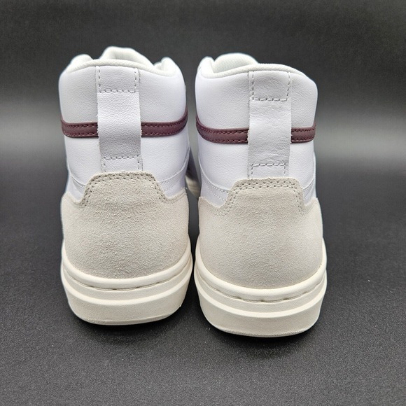 Converse Mens 10 Women 11.5 Pro Blaze Classic Mid Top White Violet Shoes Sneaker - Picture 3 of 7